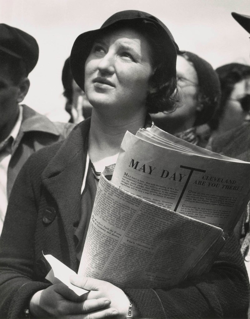 Dorothea Lange (American, 1895-1965) 'May Day, San Francisco, California' 1934, printed c. 1960s