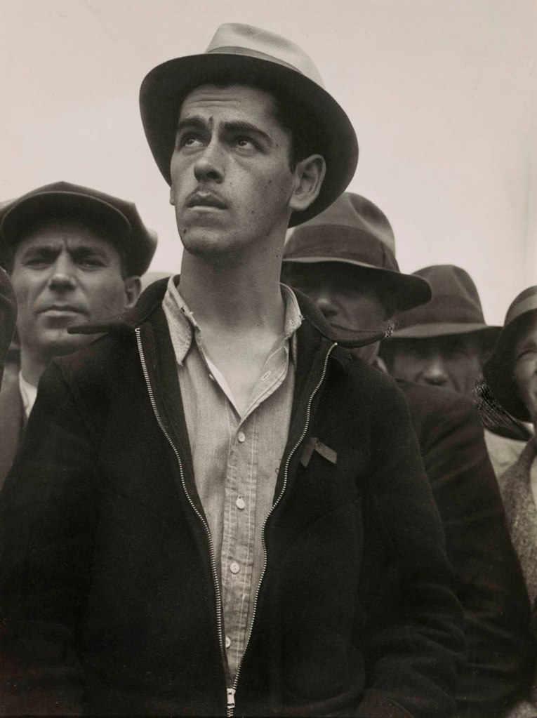 Dorothea Lange (American, 1895-1965) 'Street Meeting, San Francisco' 1934