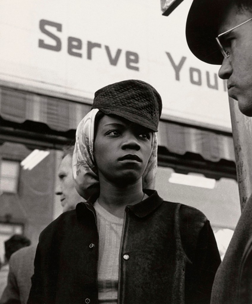 Dorothea Lange (American, 1895-1965) 'Street Encounter, Richmond, California' c. 1943