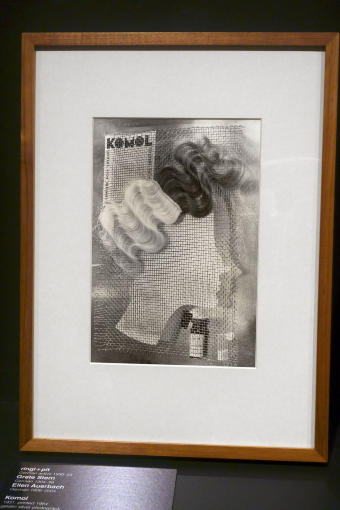Installation view of the exhibition 'Photography: Real & Imagined' at The Ian Potter Centre: NGV Australia, Melbourne showing ringl+pit's 'Komol' (1931)