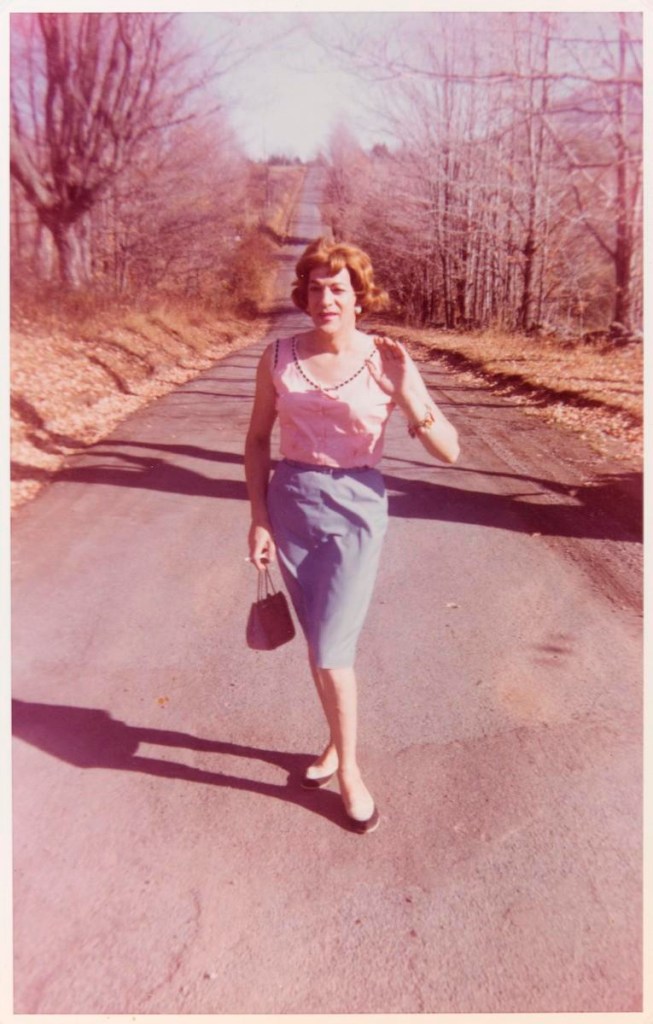 Attributed to Andrea Susan. 'Susanna standing in the road' October 1964