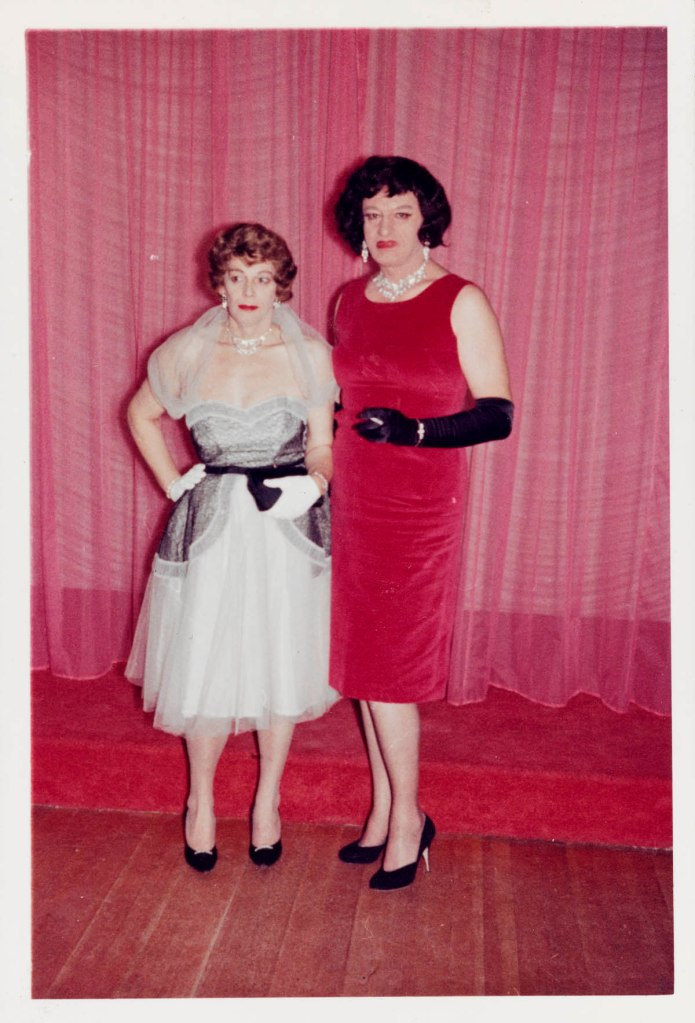 Unknown photographer (American) 'Anita and Gloria on stage, Chevalier d'Éon' 1960s