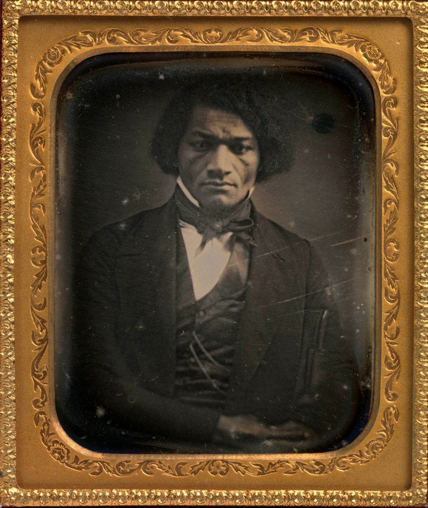 Unidentified photographer. 'Frederick Douglass' c. 1850 (after c. 1847 daguerreotype)