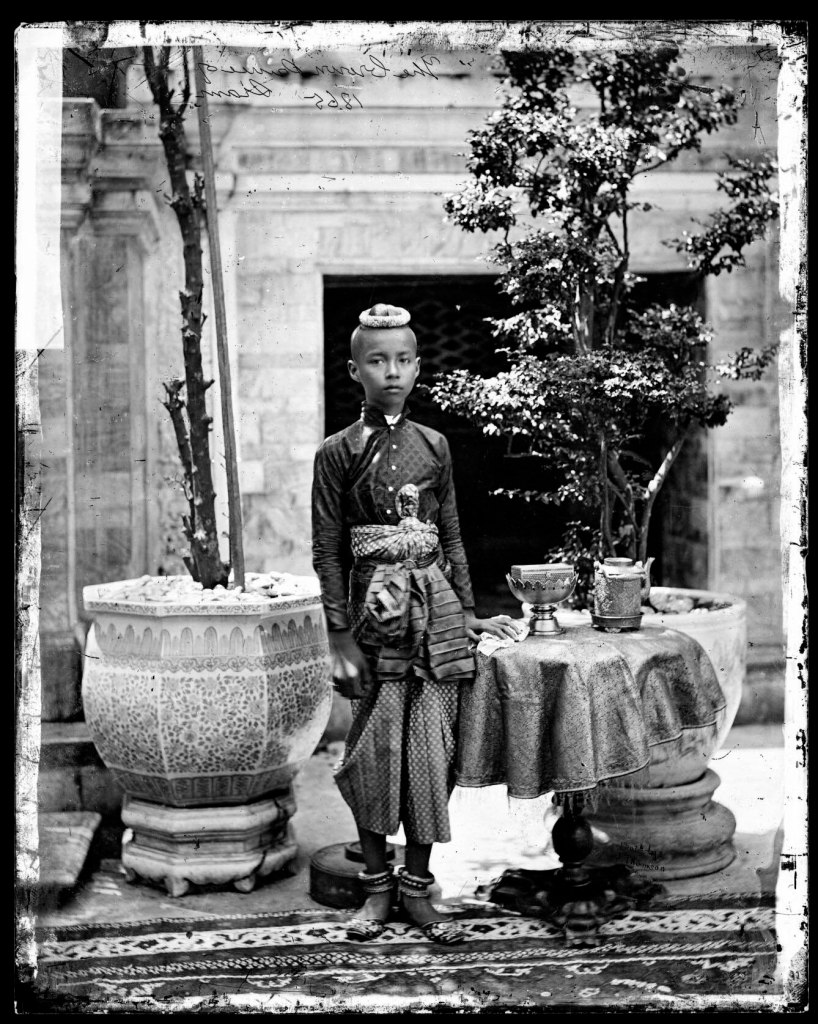 John Thomson (Scottish, 1837-1921) 'Prince Chulalongkorn' 1865