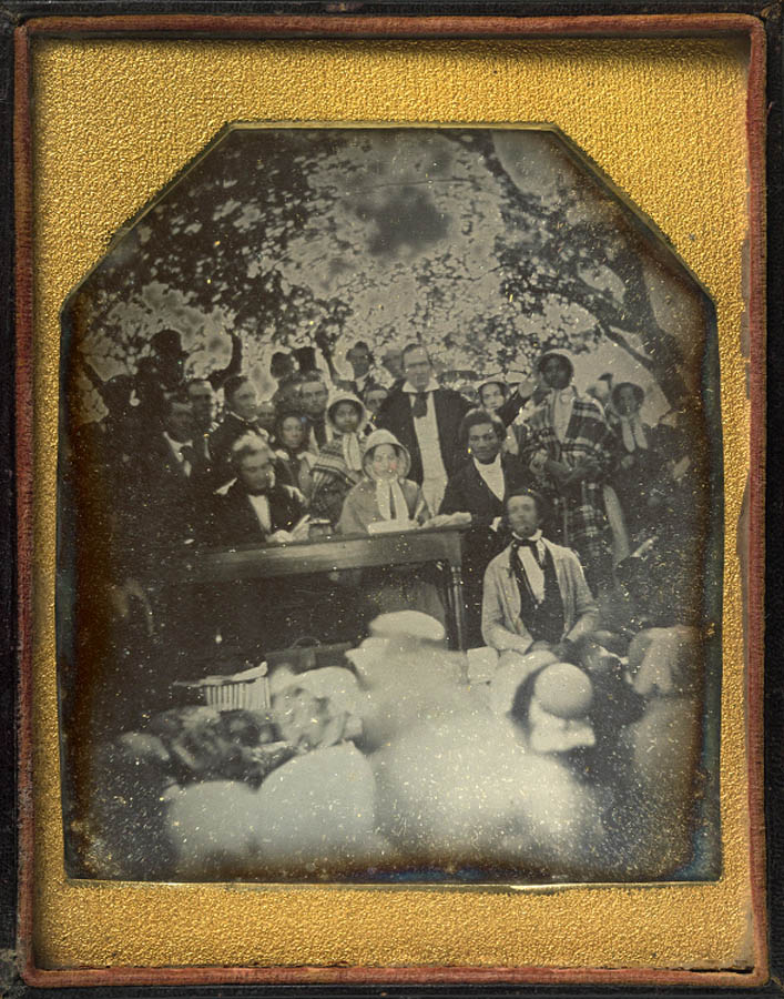 Ezra Greenleaf Weld (American, 1801-1874) 'Fugitive Slave Law Convention, Cazenovia, New York' 1850