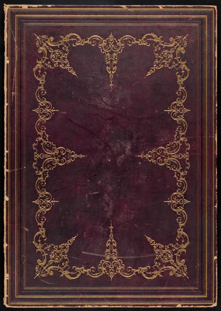 Hill & Adamson (Scottish, active 1843-1847) Robert Adamson (Scottish, 1821-1848) David Octavius Hill (Scottish, 1802-1870) '100 Calotypes by D. O. Hill, R.S.A., and R. Adamson album front cover' 1845