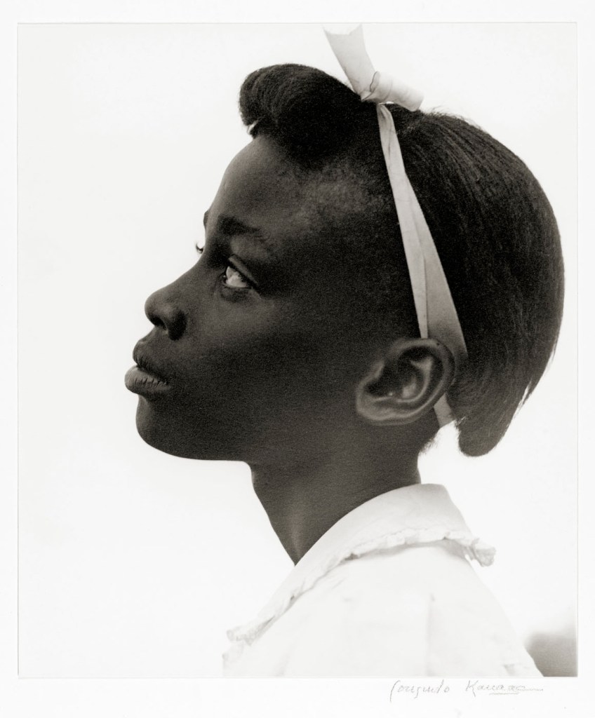 Consuelo Kanaga (American, 1894-1978) 'Young Girl in Profile' 1948