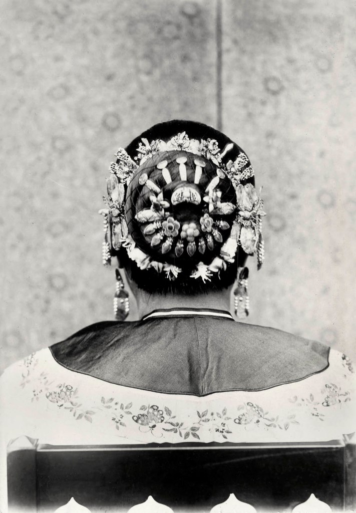 Isabelle Bird (English, 1831-1904) 'Fuzhou Headdress' 1896
