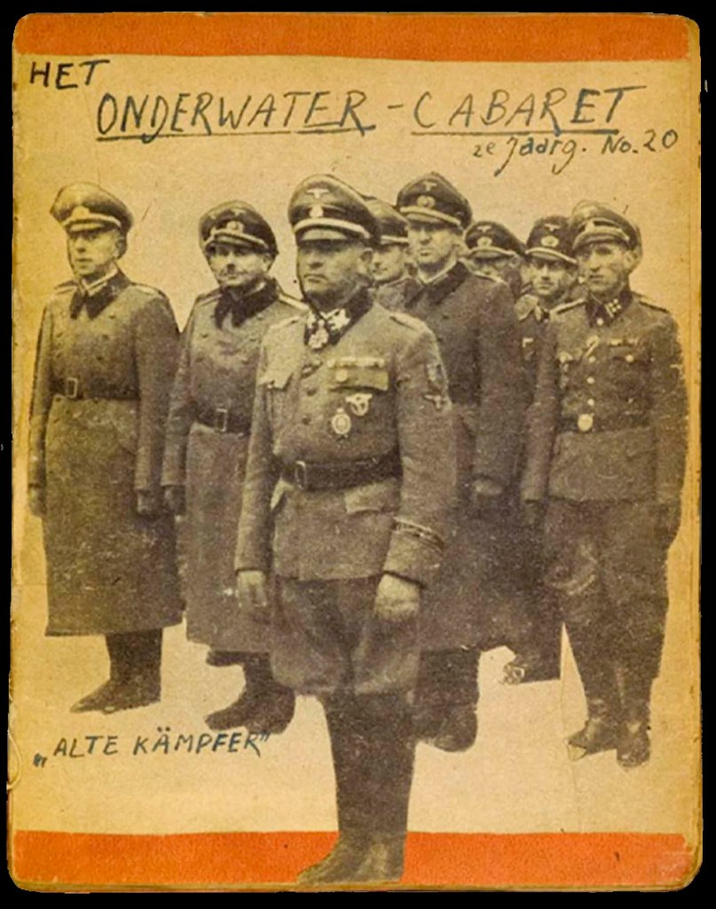 Curt Bloch (German Jewish, 1908-1975) 'Het Onderwater Cabaret' 2nd volume, no. 20 from 13.05.1944