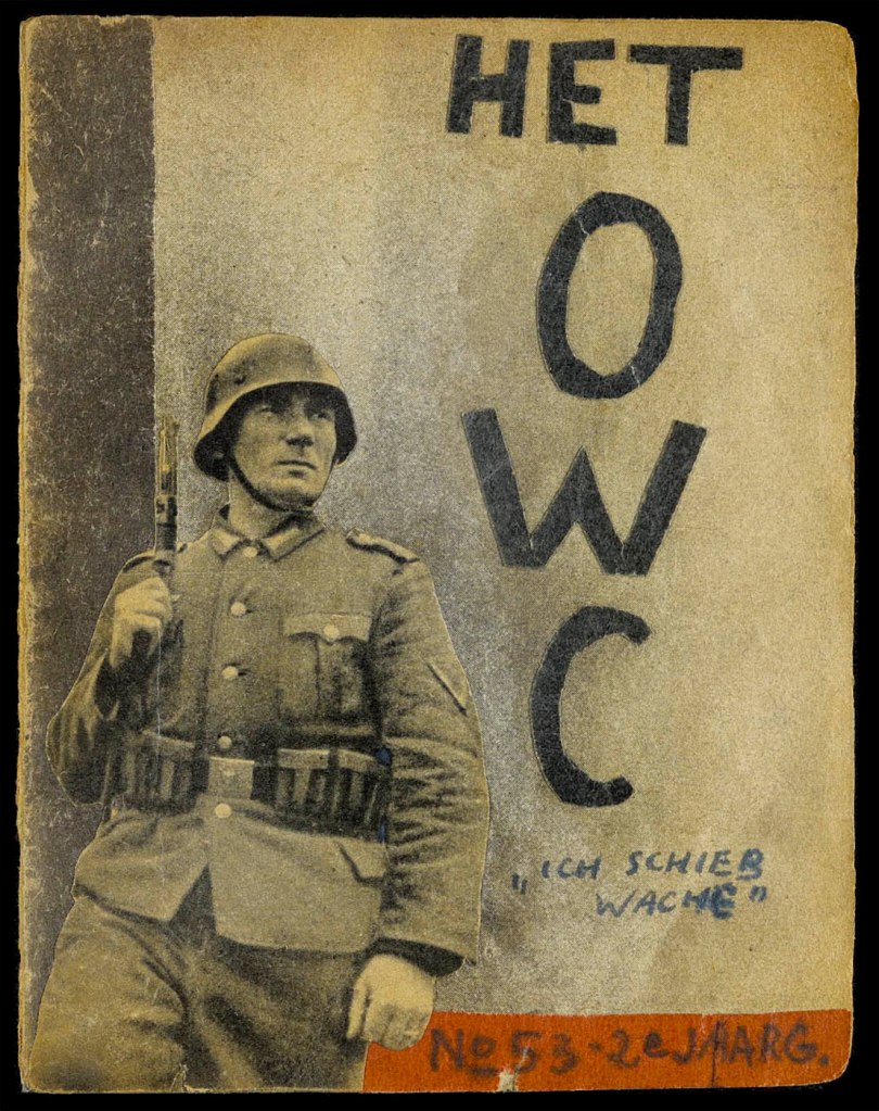 Curt Bloch (German Jewish, 1908-1975) 'Het Onderwater Cabaret', Magazine cover 2nd volume, no. 53 from 04.11.1944