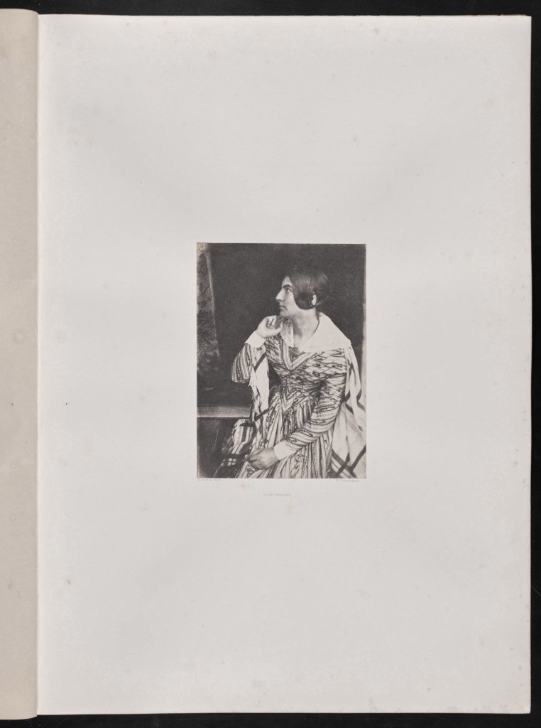 Hill & Adamson (Scottish, active 1843-1847) Robert Adamson (Scottish, 1821-1848) David Octavius Hill (Scottish, 1802-1870) 'Miss Parker' 1844-1845