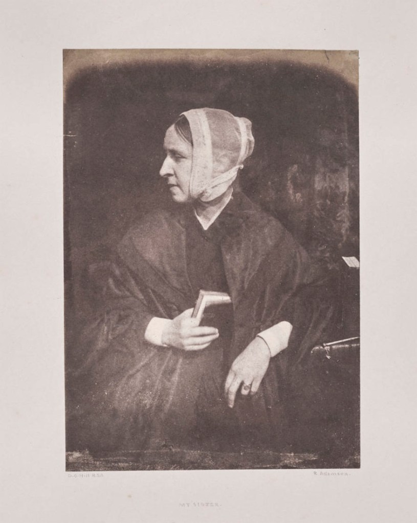 Hill & Adamson (Scottish, active 1843-1847) Robert Adamson (Scottish, 1821-1848) David Octavius Hill (Scottish, 1802-1870) 'My Sister' 1843-1845 (detail)