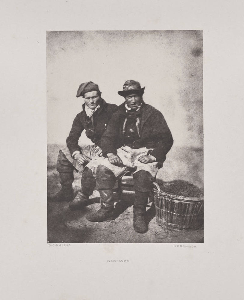 Hill & Adamson (Scottish, active 1843-1847) Robert Adamson (Scottish, 1821-1848) David Octavius Hill (Scottish, 1802-1870) 'Newhaven' 1843-1845 (detail)