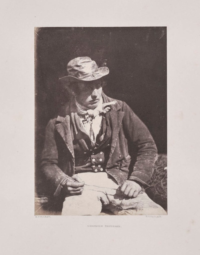 Hill & Adamson (Scottish, active 1843-1847) Robert Adamson (Scottish, 1821-1848) David Octavius Hill (Scottish, 1802-1870) 'Newhaven Fisherman' 1843-1845 (detail)
