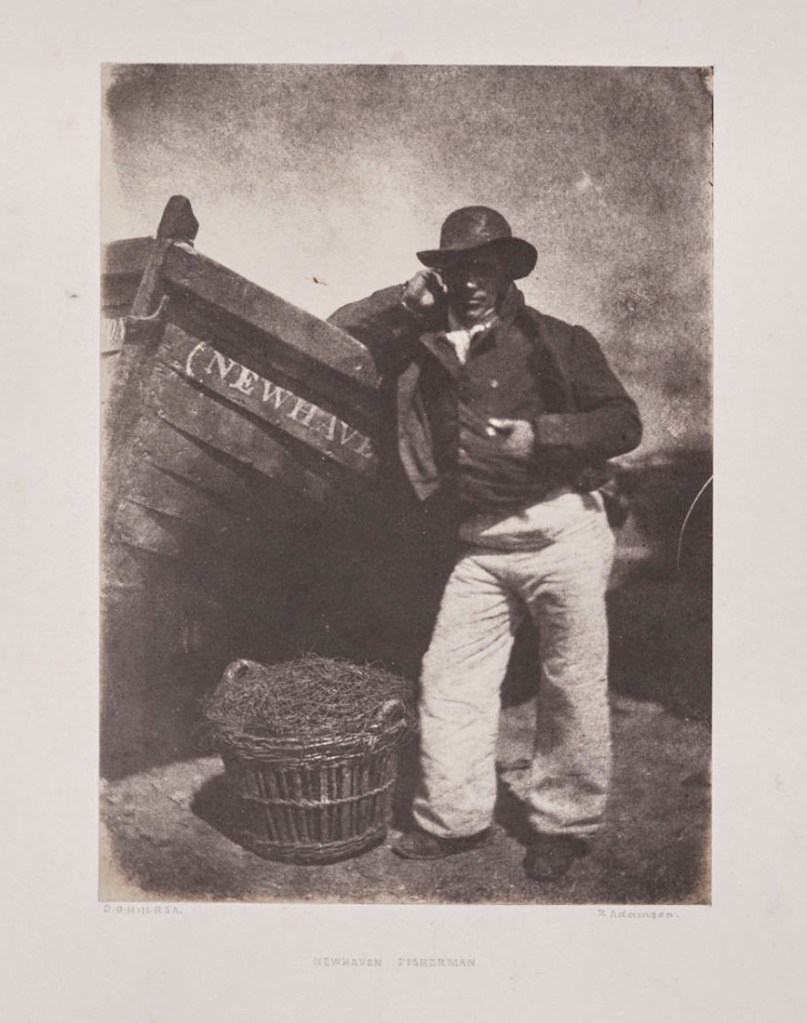 Hill & Adamson (Scottish, active 1843-1847) Robert Adamson (Scottish, 1821-1848) David Octavius Hill (Scottish, 1802-1870) 'Newhaven Fisherman' 1843-1845 (detail)