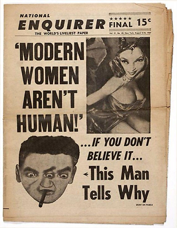 Weegee Modern Women Aren't Human!