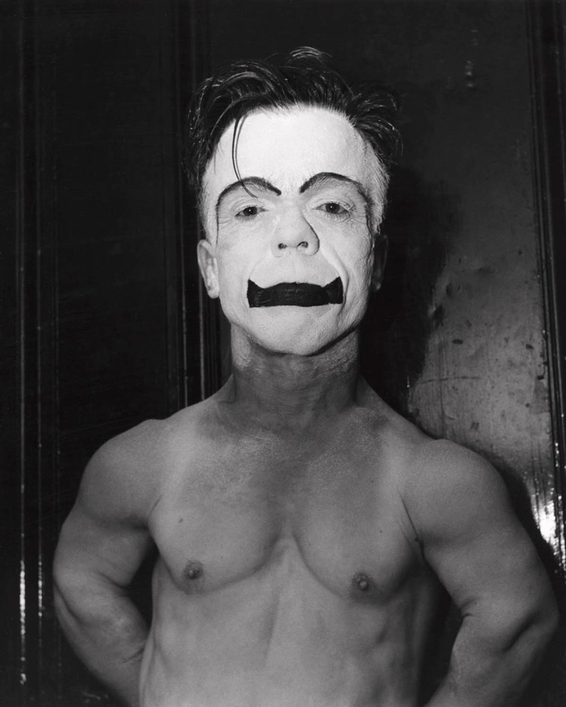 Weegee (American, 1899-1968) 'Performer Jimmy Armstrong' c. 1943