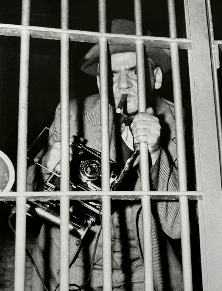 Weegee (American, 1899-1968) 'Self-portrait' 1950