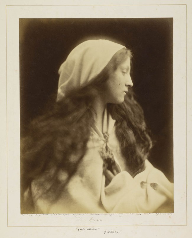 Julia Margaret Cameron (British born India, 1815-1879) 'The Dream (Mary Hillier)' 1869