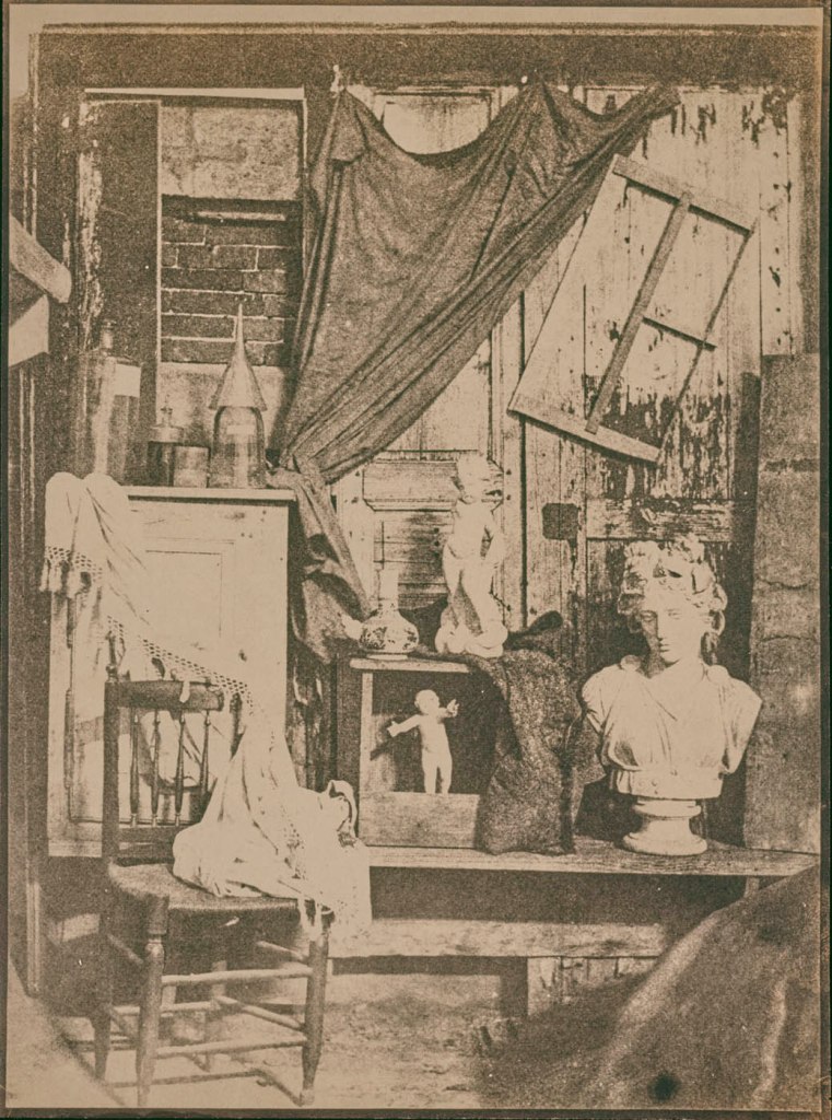 Hippolyte Bayard (French, 1801-1887) '[In Bayard's Studio]' About 1845