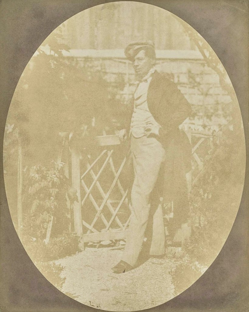 Hippolyte Bayard (French, 1801-1887) '[Self-Portrait in the Garden]' June 1845
