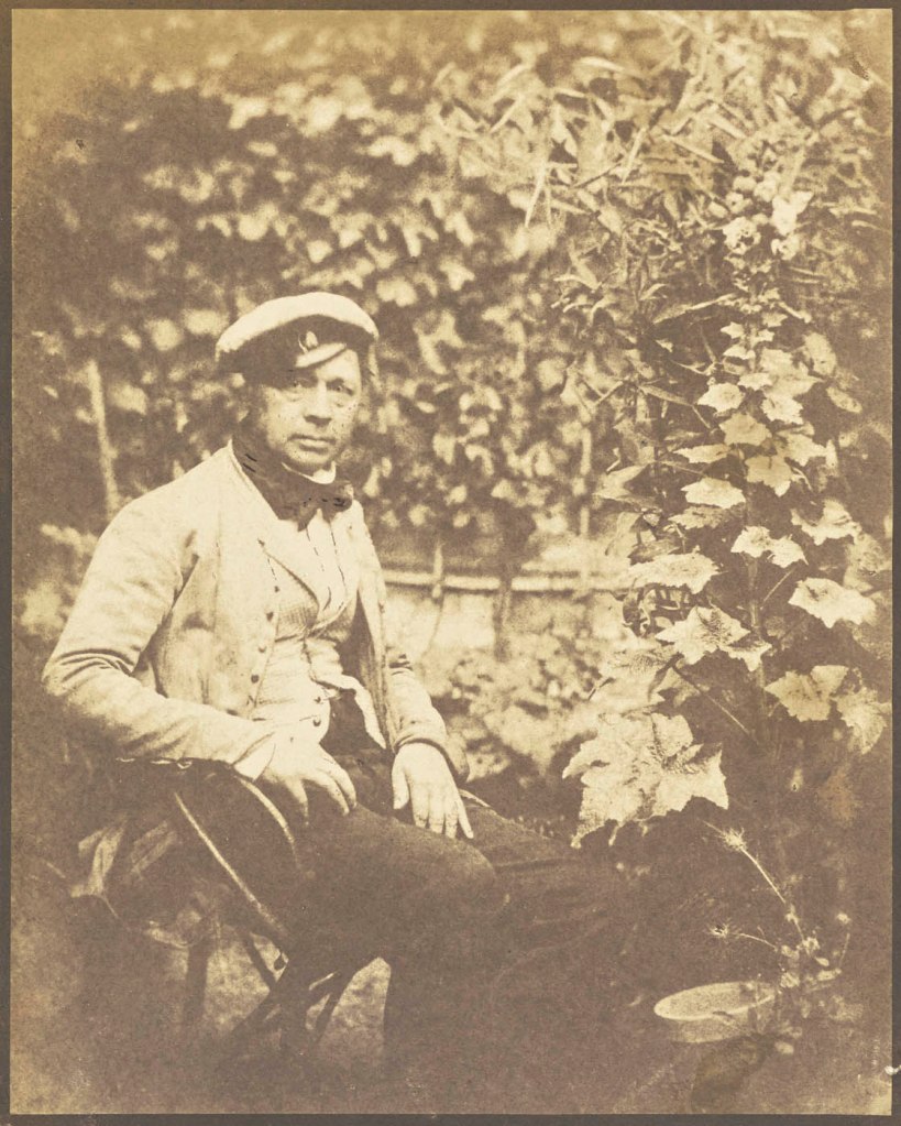 Hippolyte Bayard (French, 1801-1887) '[Self-Portrait in the Garden]' About 1845-1849