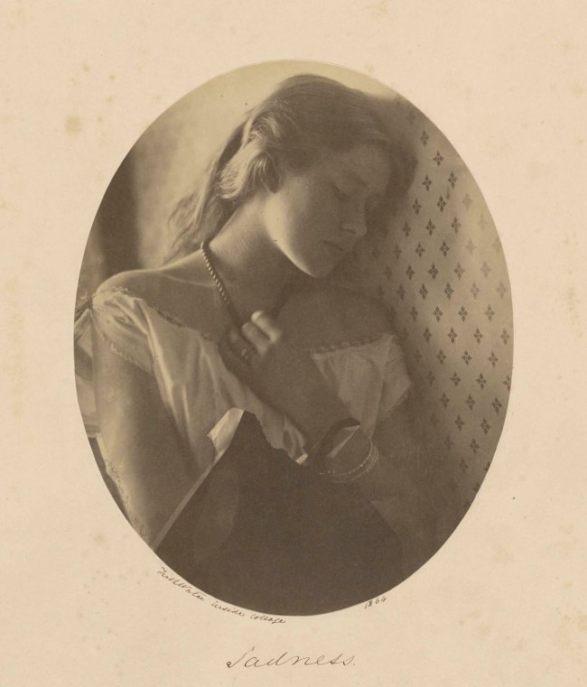 Julia Margaret Cameron (British born India, 1815-1879) 'Sadness (Ellen Terry)' 1864