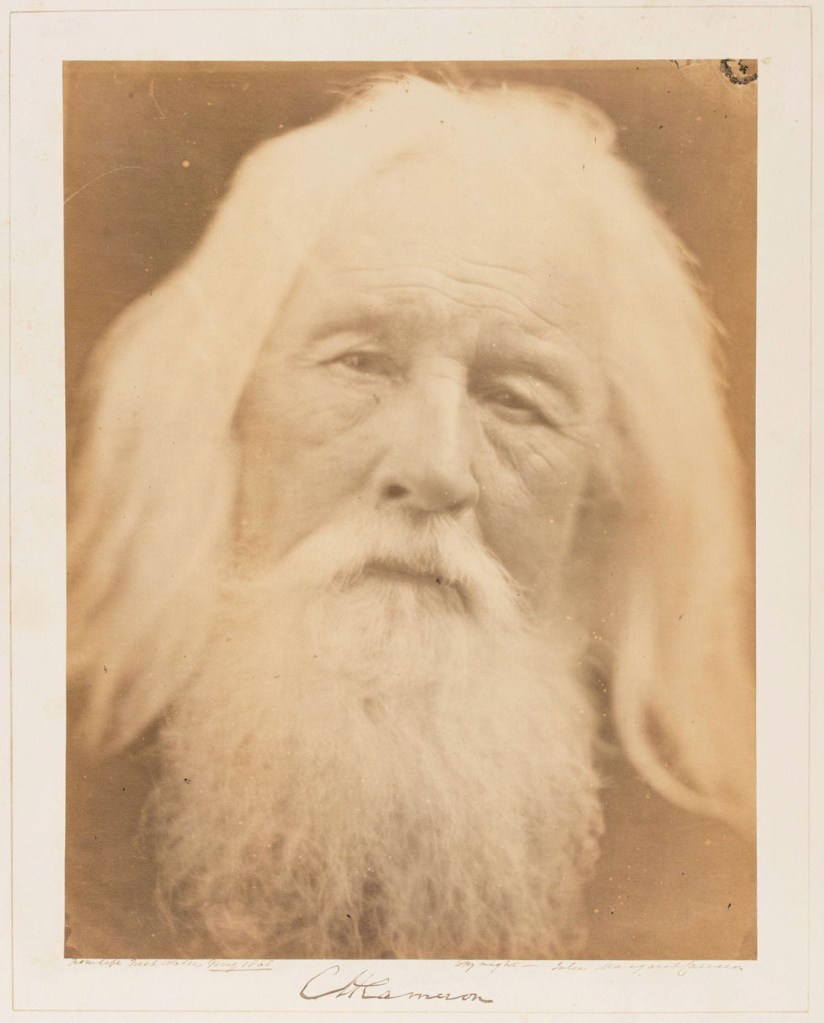 Julia Margaret Cameron (British born India, 1815-1879) 'Charles Hay Cameron' May 1868
