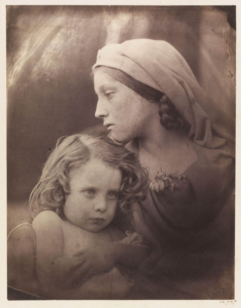 Julia Margaret Cameron (British born India, 1815-1879) 'La Madonna Aspettante' 1865