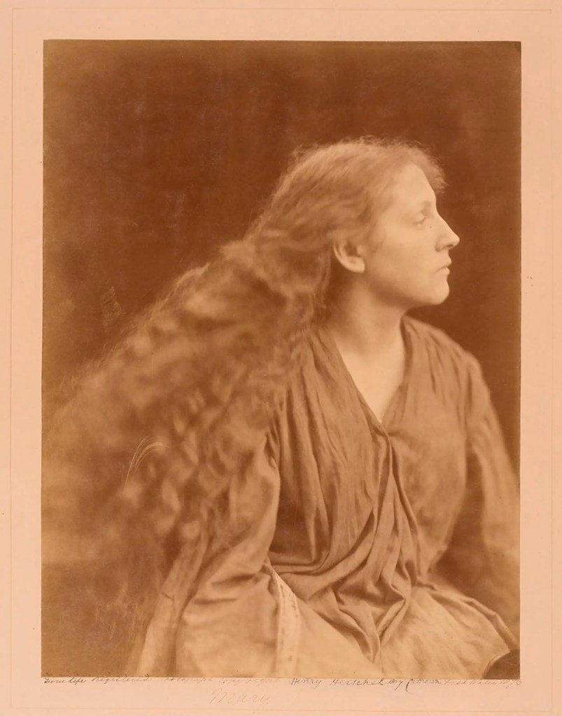 Julia Margaret Cameron (British born India, 1815-1879) 'Mary Hillier' 1873