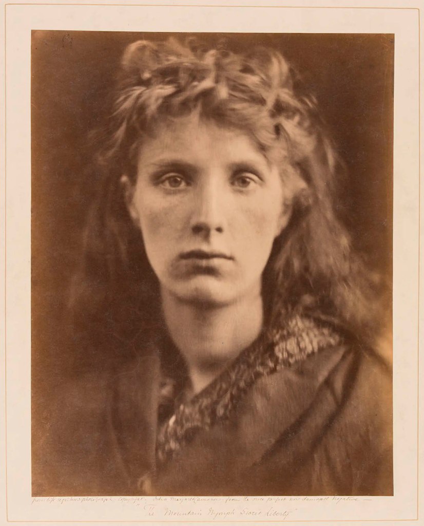 Julia Margaret Cameron (British, 1815-1879) 'The Mountain Nymph, Sweet Liberty' June 1866