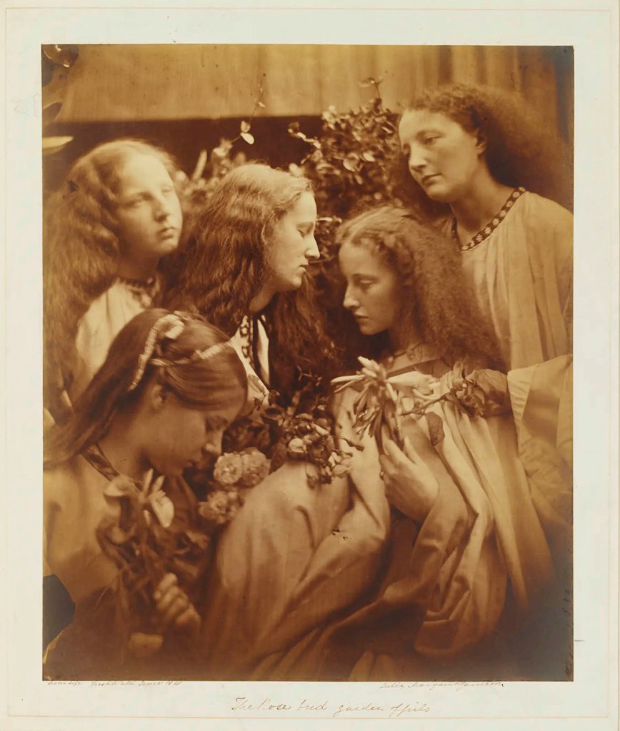 Julia Margaret Cameron (British born India, 1815-1879) 'The Rosebud Garden of Girls' 1868
