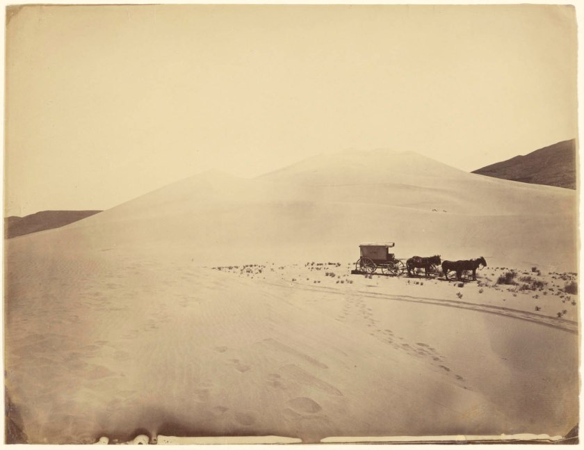 Timothy O'Sullivan (American, about 1840-1882) 'Desert Sand Hills Near Sink of Carson, Nevada' 1867