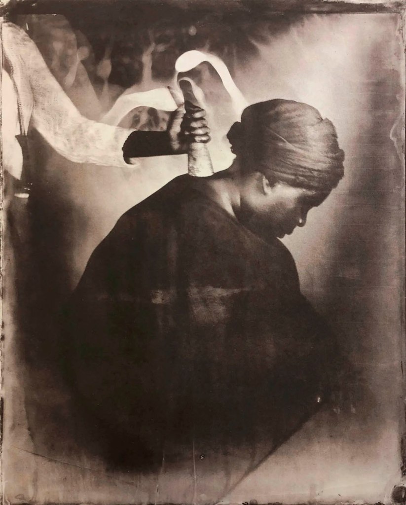 Khadija Saye (Gambian-British, b. 1992) 'Nak Bejjen' [Cow's Horn] 2017-2018