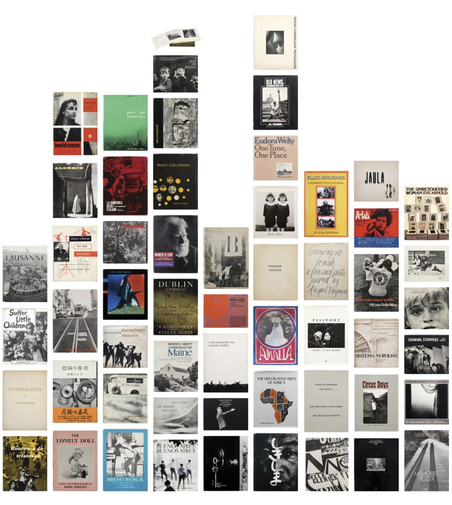 'What They Saw: Historical Photobooks by Women, 1843-1999' (Nueva York, 10×10 Photobooks, 2021) cover images (detail)