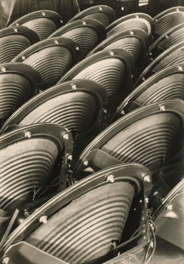 Margaret Bourke-White (American, 1904-1971) 'RCA Speakers' 1933