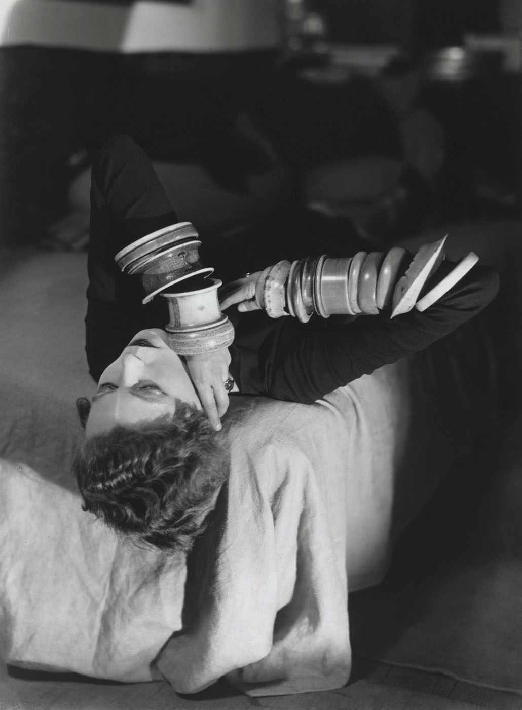 Man Ray (American, 1890-1976) 'Nancy Cunard' c. 1925 Man Ray (American, 1890-1976) 'Nancy Cunard' c. 1925