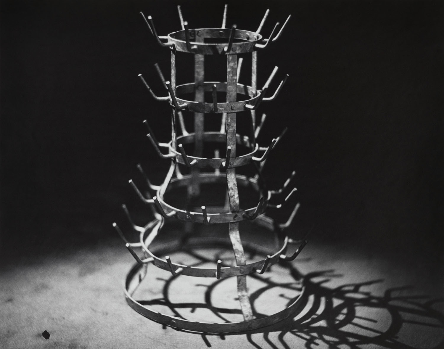 Man Ray (American, 1890-1976) 'Bottle-holder by Marcel Duchamp' c. 1920 Man Ray (American, 1890-1976) 'Bottle-holder by Marcel Duchamp' c. 1920