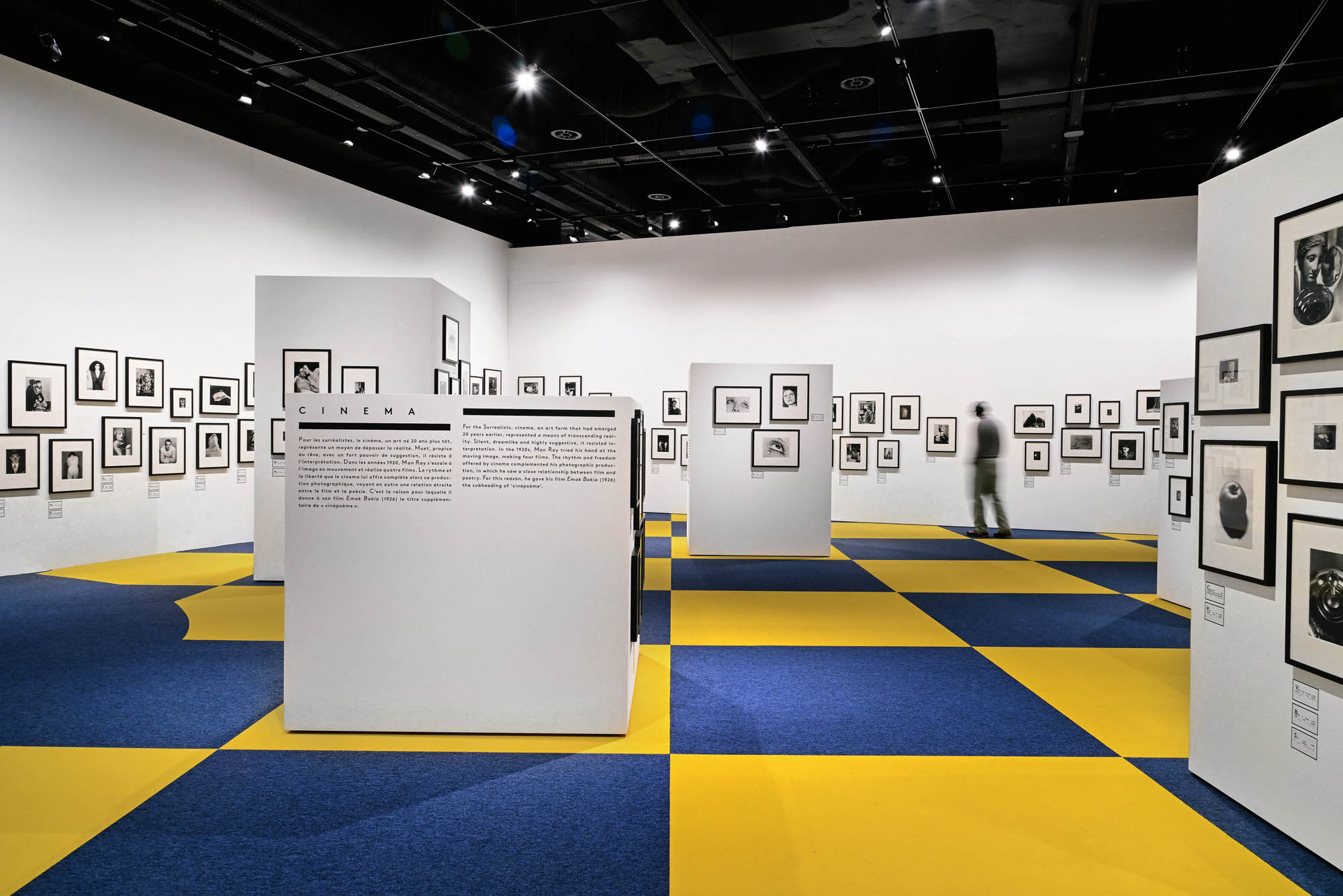 Installation view of the exhibition 'Man Ray. Liberating Photography' at the Photo Elysee, Lausanne Installation view of the exhibition 'Man Ray. Liberating Photography' at the Photo Elysee, Lausanne