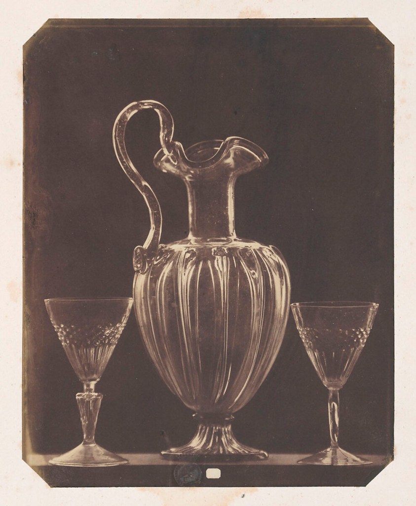 Ludwig Belitski (German, 1830-1902) 'Pitcher and Two Glasses, Venetian, 15th Century' 1854