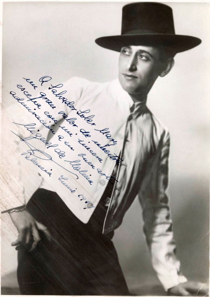 Anonymous photographer. 'Miguel de Molina' 1937