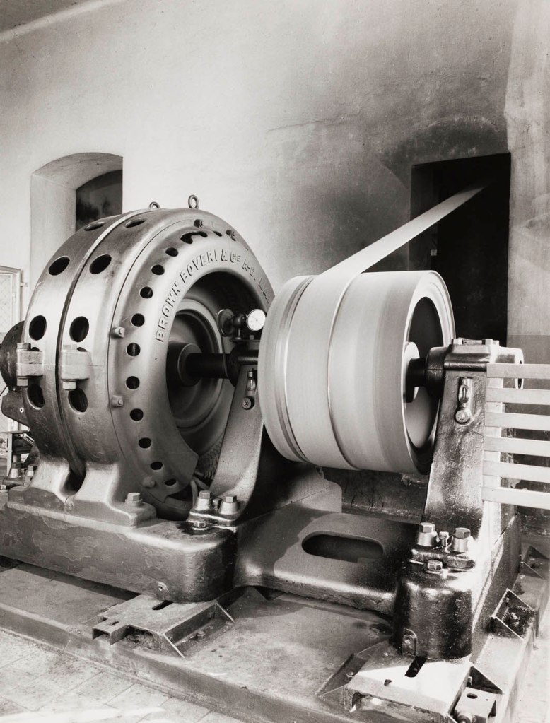 Elfriede Mejchar (Austrian, 1924-2020) 'Flachsspinnerei in Stadl-Paura' (Flax spinning mill in Stadl-Paura) 1986