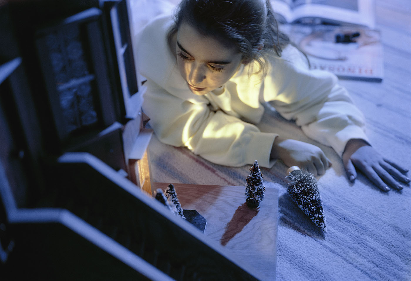 Gregory Crewdson (American, b. 1962) 'Untitled' From the series 'Early Work' 1986-1988 from the exhibition 'Gregory Crewdson. Retrospective' at the Albertina Museum, Vienna, May - Sept 2024