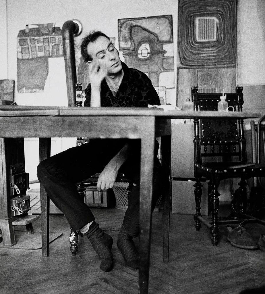 Elfriede Mejchar (Austrian, 1924-2020) 'Friedensreich Hundertwasser' 1954-1961