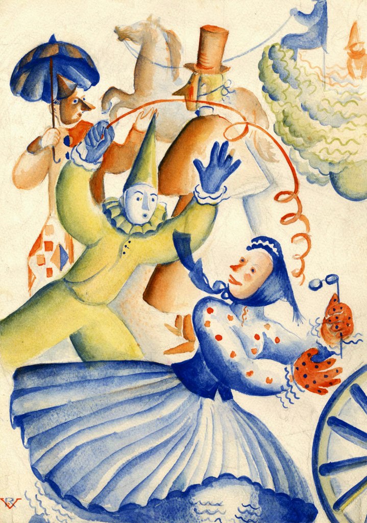 Rosario de Velasco (Spanish, 1904-1991) 'Carnival' (Carnavalina) 1936