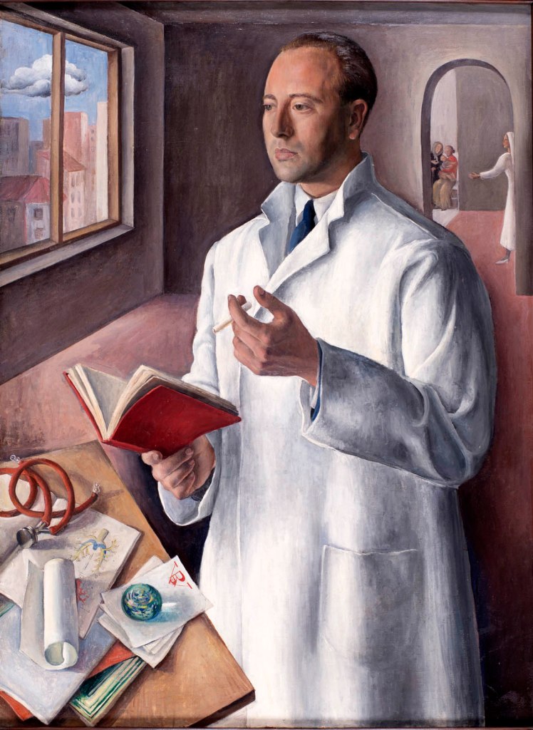 Rosario de Velasco (Spanish, 1904-1991) 'Portrait of Doctor Luis de Velasco' (Retrato del doctor Luis de Velasco) c. 1933