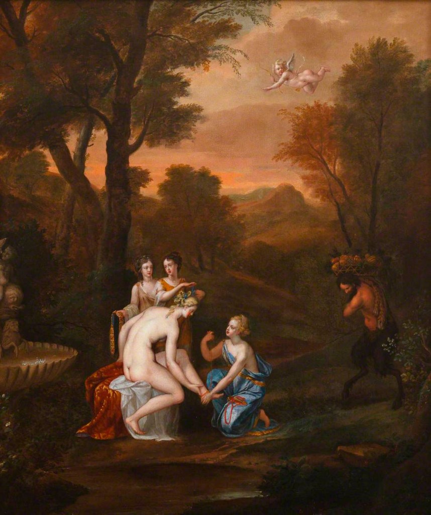 Anne Killigrew (English, 1660-1685) 'Venus Attired by the Three Graces' c. 1680