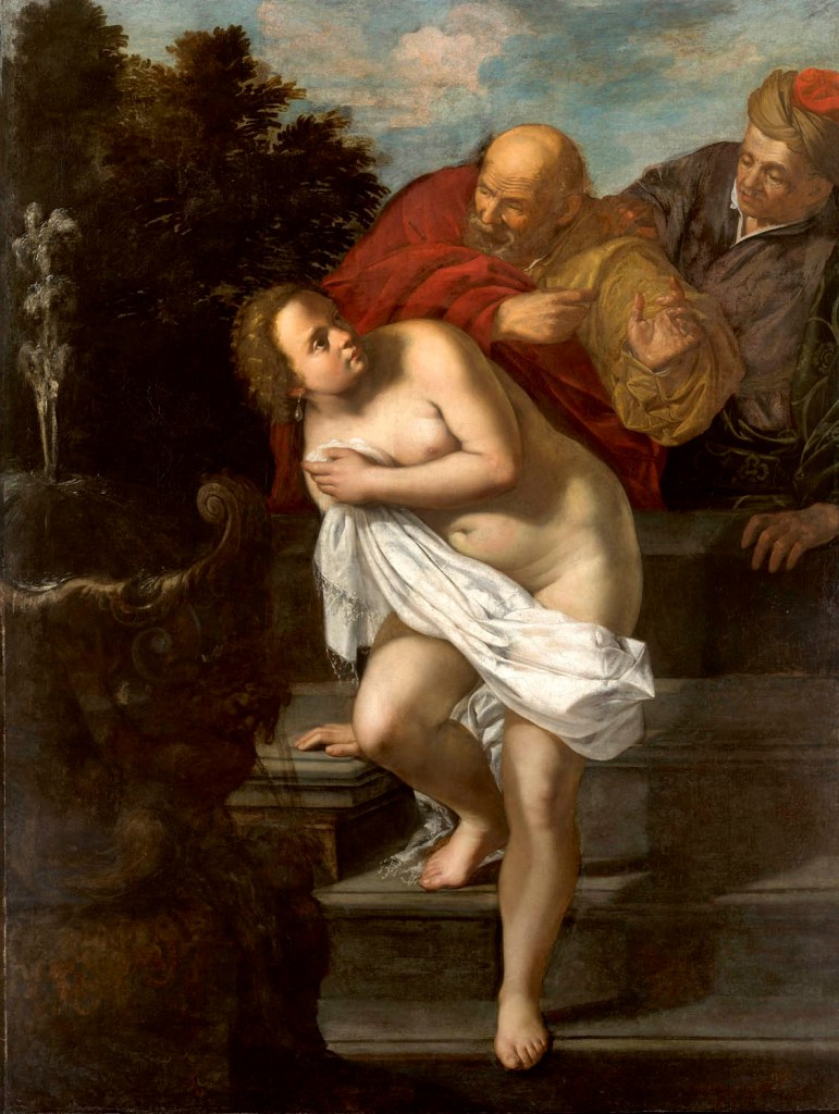 Artemisia Gentileschi (Italian, 1593-1653) 'Susanna and the Elders' c. 1638-1640