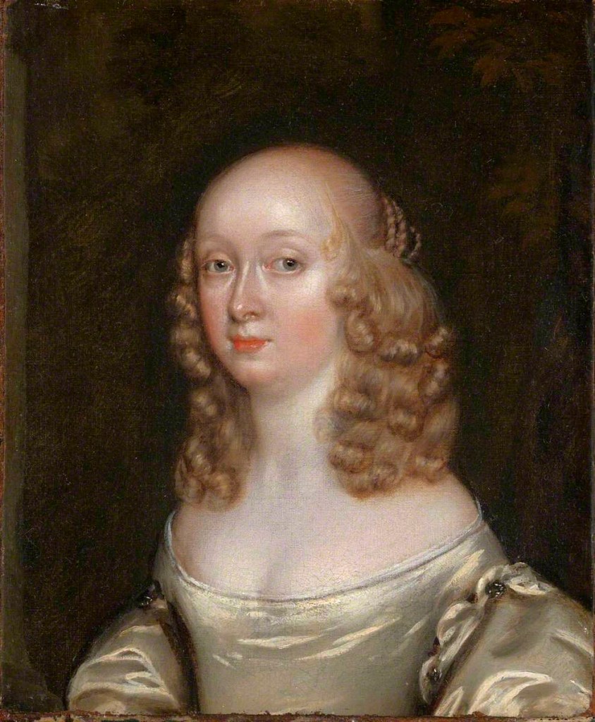Joan Carlile (English, 1600-1679) 'Portrait of a Lady Wearing an Oyster Satin Dress' 1650s