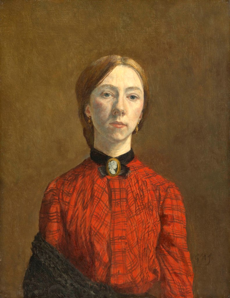 Gwen John (Welsh, 1876-1939) 'Self-Portrait' 1902